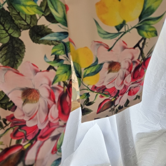 Beautiful Lemon Rose Dress - Picture 10 of 12